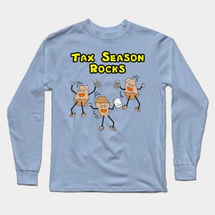 Accountant Tax Season Rocks Long Sleeve T-Shirt